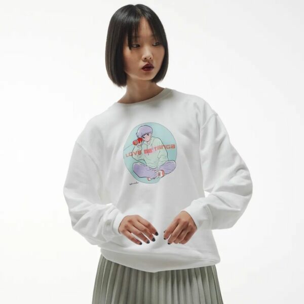 TXA Bob aka Enchan Sweatshirt White