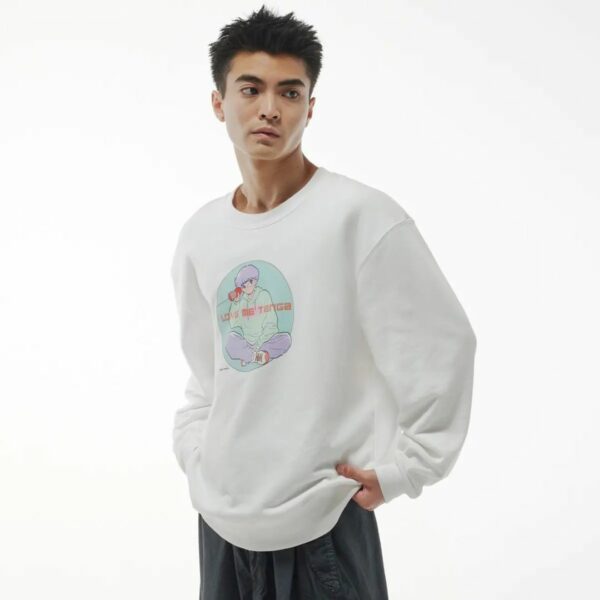 TXA Bob aka Enchan Sweatshirt White