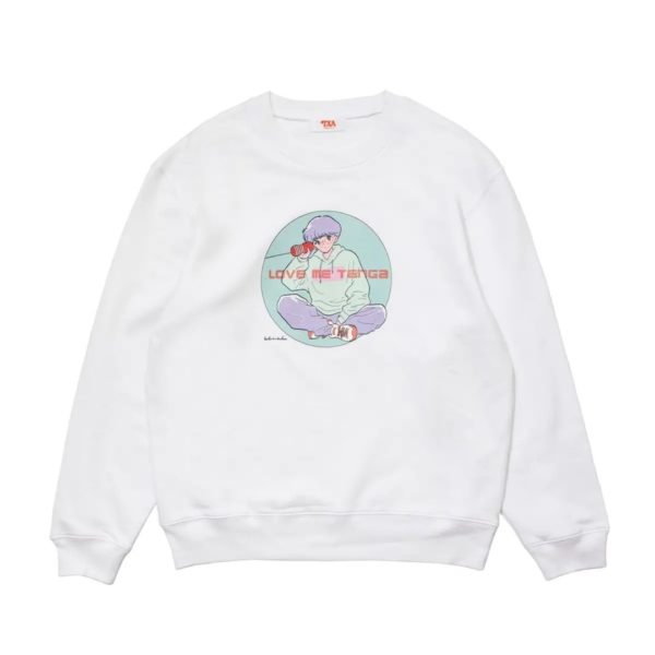 Titip-Jepang-TXA-Bob-aka-Enchan-Sweatshirt-White