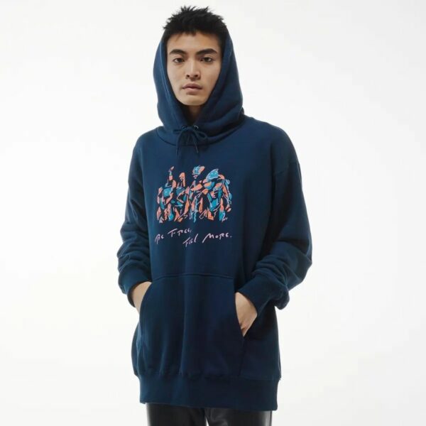 TXA OTANIJUN pullover hoodie navy