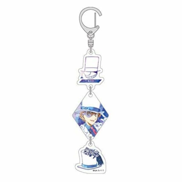 Detective Conan Tri Keychain (Kaito Kid)