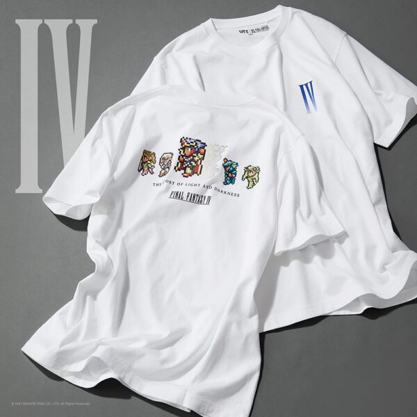 FINAL FANTASY 35th Anniversary UT Graphic T-shirt FINAL FANTASY IV