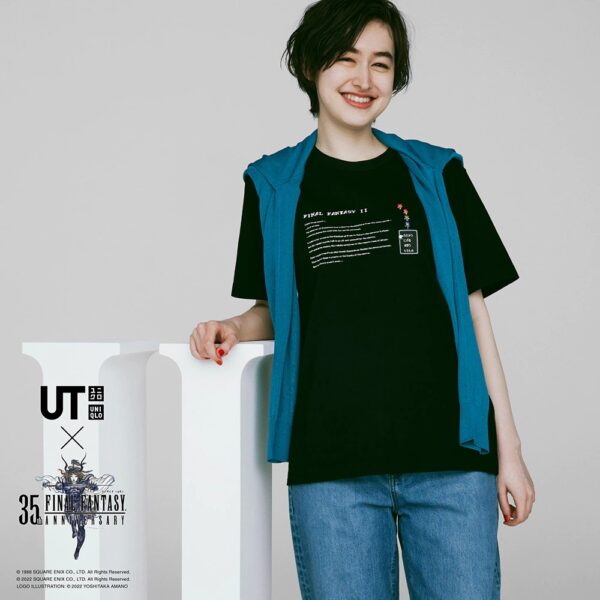 FINAL FANTASY 35th Anniversary UT Graphic T-shirt FINAL FANTASY II