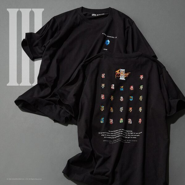 FINAL FANTASY 35th Anniversary UT Graphic T-shirt FINAL FANTASY III