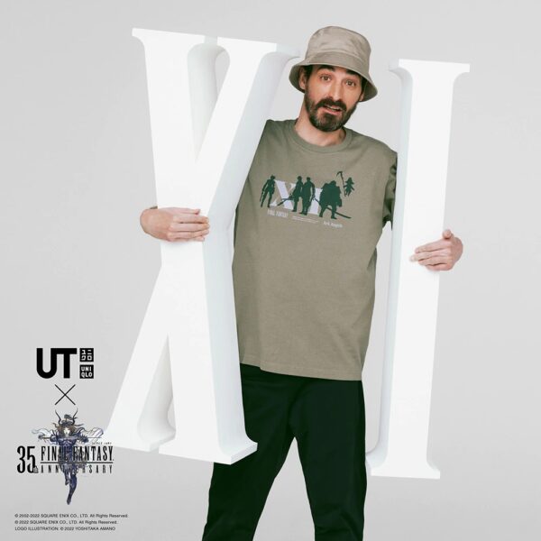 FINAL FANTASY 35th Anniversary UT Graphic T-shirt FINAL FANTASY XI