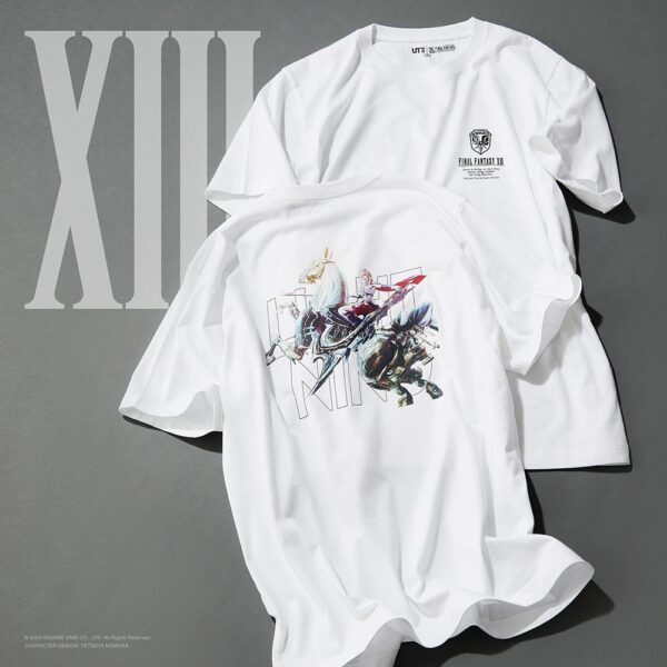 FINAL FANTASY 35th Anniversary UT Graphic T-shirt FINAL FANTASY XIII