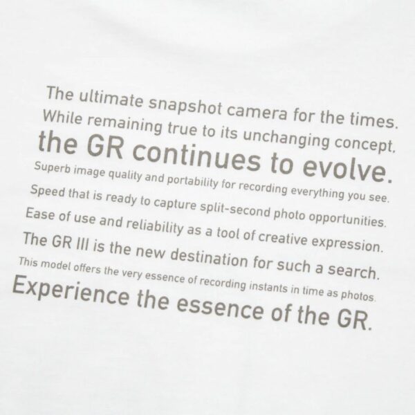 The Brands Camera UT Graphic T-shirt WHITE (Short Sleeve / Regular Fit)