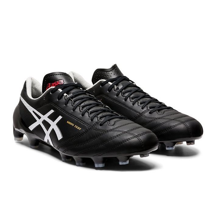 ASICS DS Light X-FLY 4 1101A006 Black x White Soccer Spike - TITIP