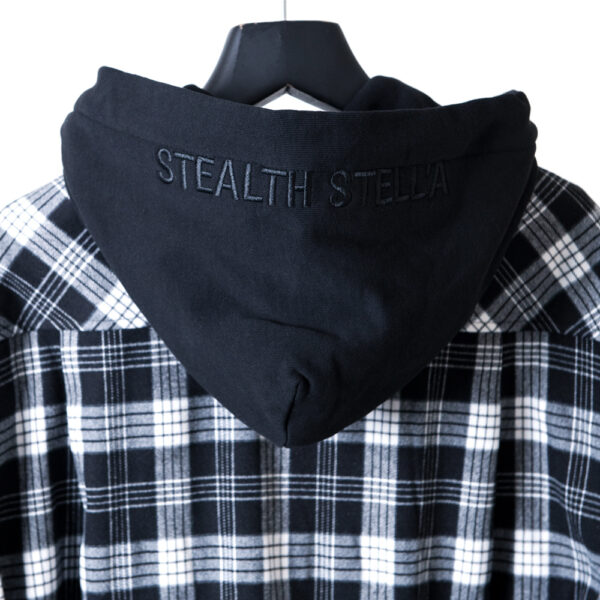 [STEALTH STELL'A] GRUNGY PARKER-LT (BLACK)