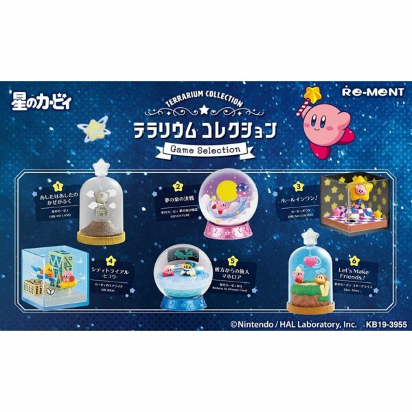 Kirby Terrarium Collection -Game Selection- Box Product (1 Box = 6 Pieces)