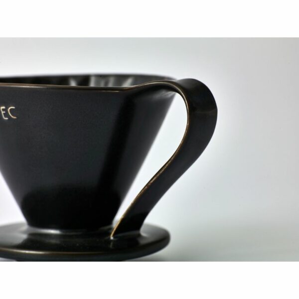 CAFEC Matte Black Cup 1 Flower Dripper