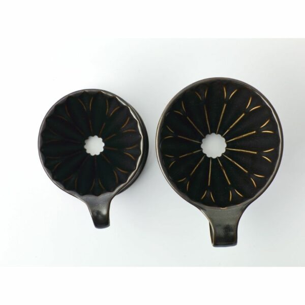 CAFEC Matte Black Cup 1 Flower Dripper