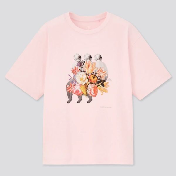 Titip-Jepang-Louvre-Museum-Blossom-of-Diversity-UT-Graphic-T-shirt-10-PINK