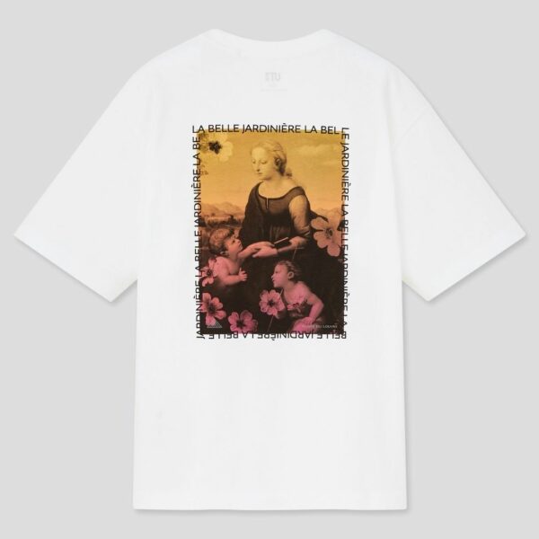 Louvre Museum: Blossom of Diversity UT Graphic T-shirt 00 WHITE