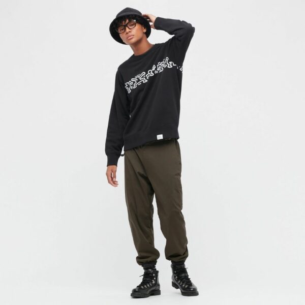 Keith Haring 1st Exhibition Sweatshirt 09 BLACK