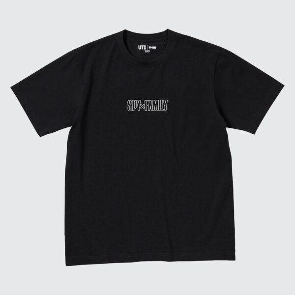 SPY x FAMILY UT Graphic T-shirt Black