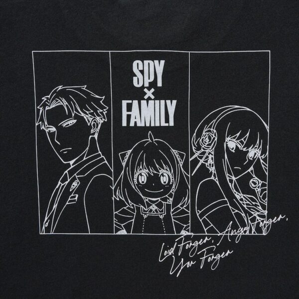 SPY x FAMILY UT Graphic T-shirt Black