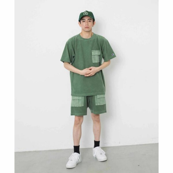 Champion REVERSE WEAVE SHORTS Olive