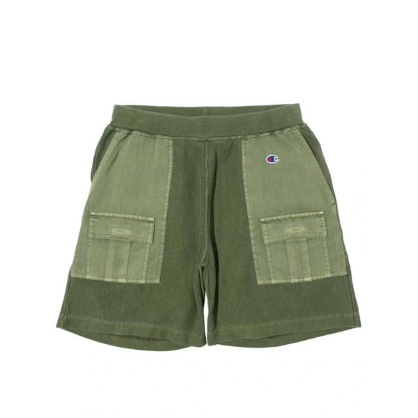 Titip-Jepang-Champion-REVERSE-WEAVE-SHORTS-Olive