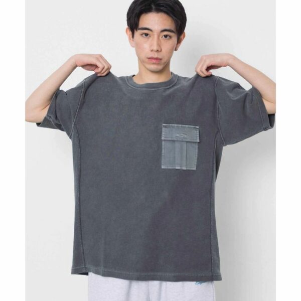 Champion REVERSE WEAVE SS T-SHIRT Charcoal