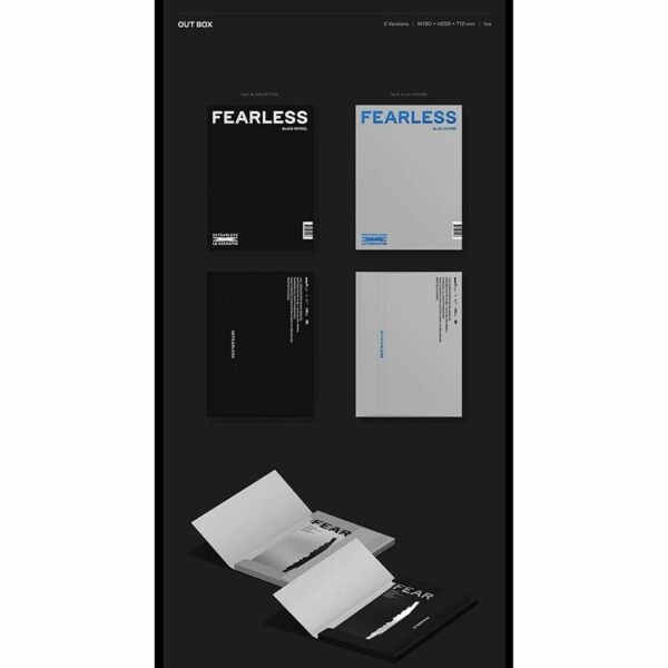 [CD] LE SSERAFIM 1st Mini Album --FEARLESS (Random Version)