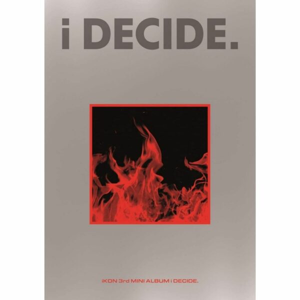 [CD] iKON - i DECIDE [RED ver.] (3rd Mini Album) CD + 96 pages Photobook + Postcard + Photocard