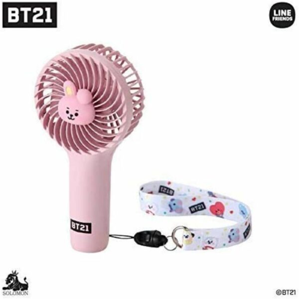 BT21 Mini Portable Fan COOKY