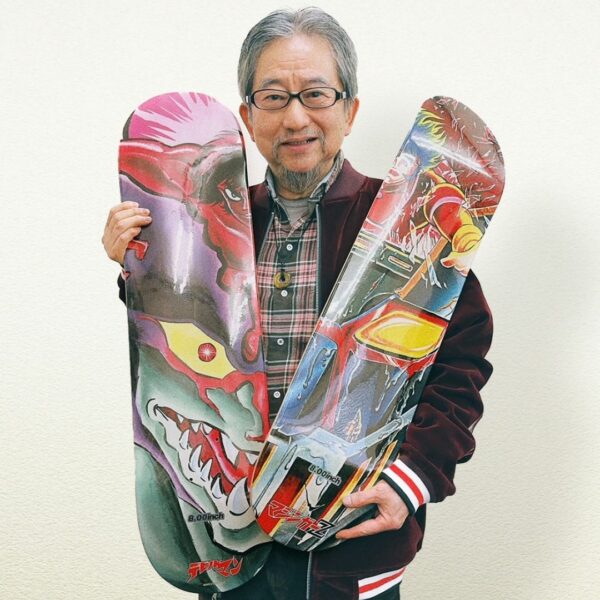 [Skateboard deck] Devilman VS Mazinger Z / Devilman skateboard deck