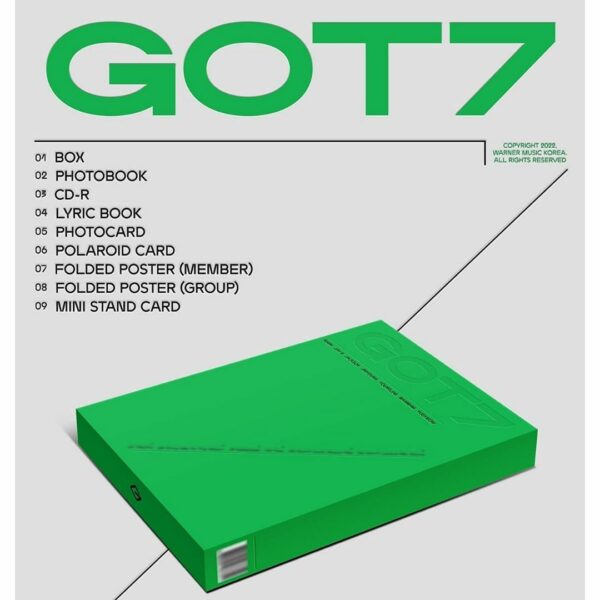 [CD] GOT7 Mini Album - Nanana [Korean Edition]