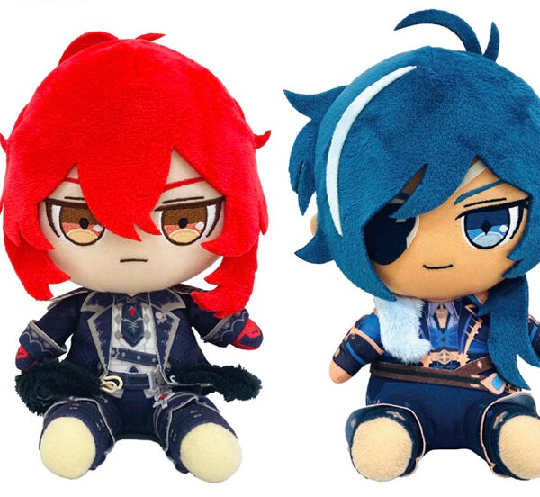 [Plush set] Genshin Impact Plush Toy Diluc Kaeya All 2 Types Set] Plush Toy