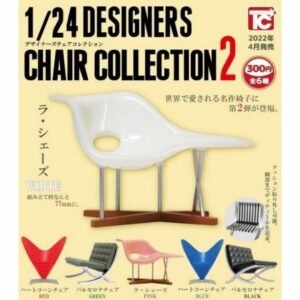 1/24 Designer Chair Collection 2 Set of 6 Toys Cabin