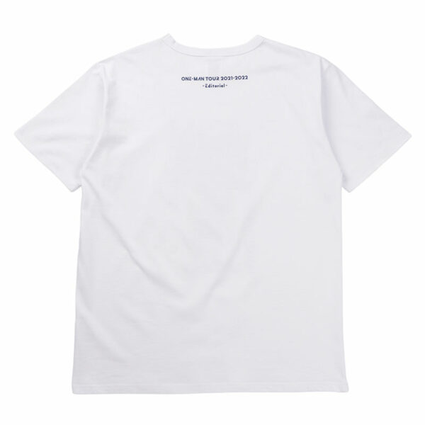 Official Hige Dandism - Editorial Tour T-shirt White (one-man tour 2021-2022 -Editorial-)