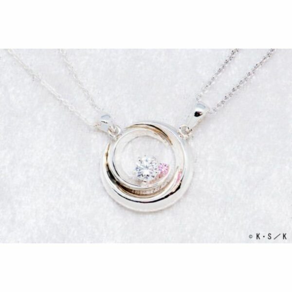 Domestic Girlfriend: Rui & Natsuo Full Moon Pair Necklace