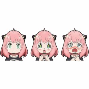 SPY x FAMILY Anya 3D Stickers Change Face