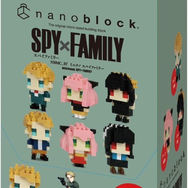 Nanoblock Spy x Family (1 Box = 6 Pieces)