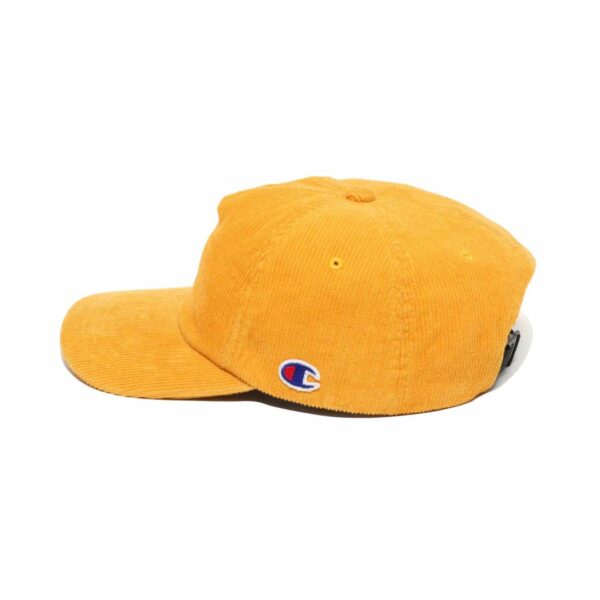 CHAMPION Corduroy 5 Panel Cap Cap Yellow