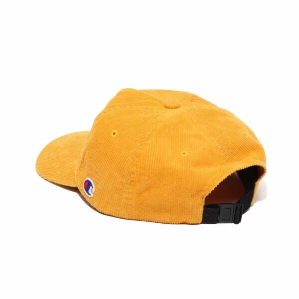 CHAMPION Corduroy 5 Panel Cap Cap Yellow