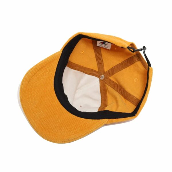 CHAMPION Corduroy 5 Panel Cap Cap Yellow