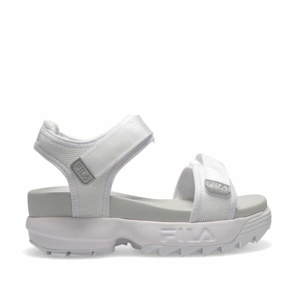 FILA DISRUPTOR WEDGE SANDAL 2 WHITE / SILVER