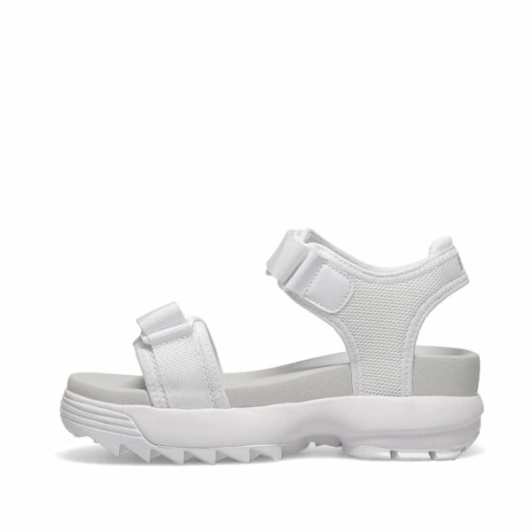 FILA DISRUPTOR WEDGE SANDAL 2 WHITE / SILVER