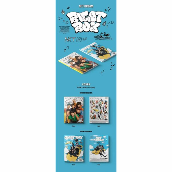 [CD] NCT Dream - Beatbox [Photobook Ver.] Vol. 2 Repackage Album (Random Ver.)