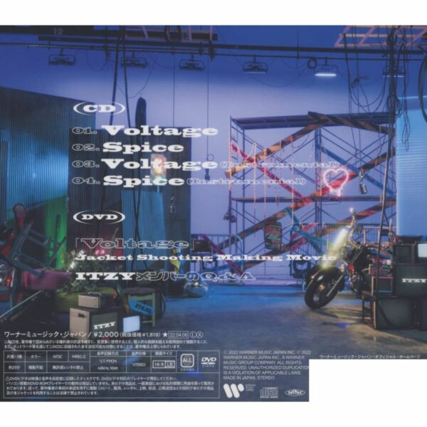 [CD] ITZY - Voltage Japanese 1st Album (First Press Limited Edition A)