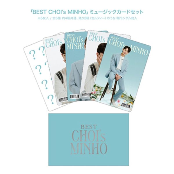 Titip-Jepang-Music-Card-BEST-CHOIs-MINHO-Music-Card-Set