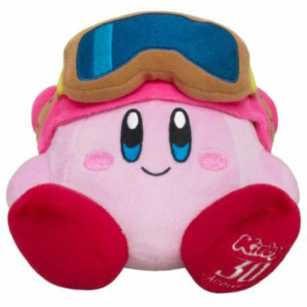 [Plush] SAN-EI Kirby Star 30th Plush Toy, Moves Peach Balls