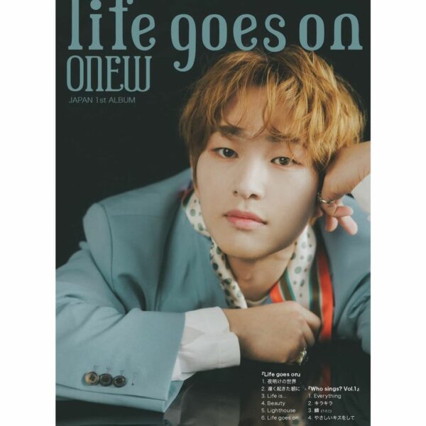 [CD] ONEW - Life goes on [First Press Limited Edition D] [INCLUDE Goods]