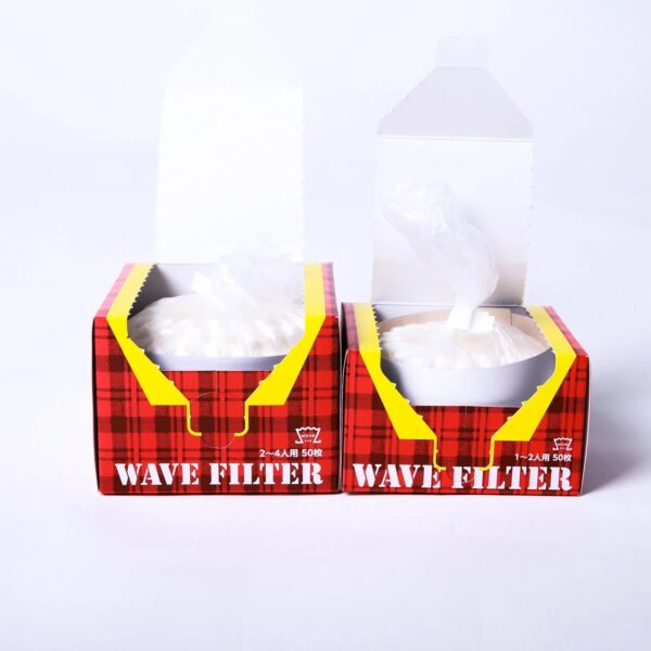 Kalita Wave Paper Filter White 185, 50 Sheets