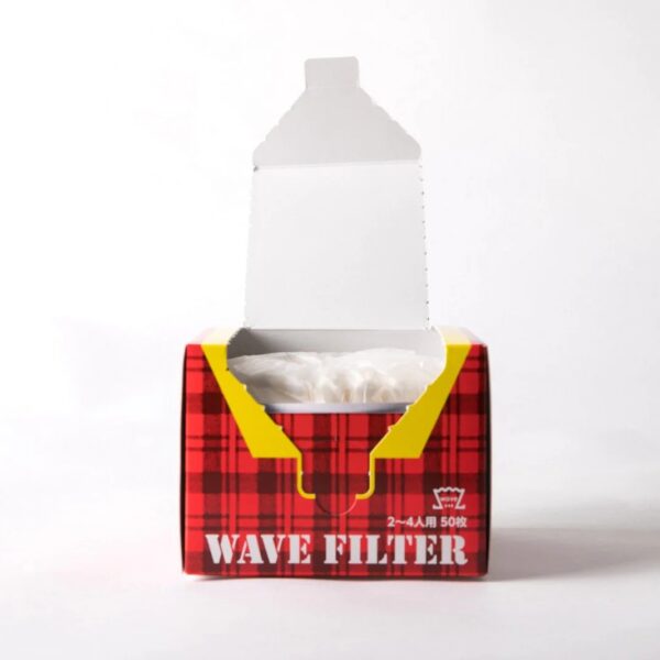 Kalita Wave Paper Filter White 185, 50 Sheets