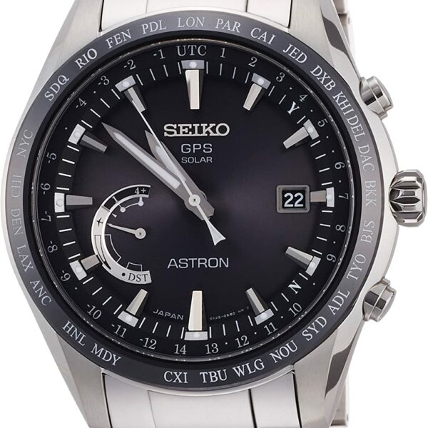 Seiko Watch SBXB085 Astron Single Function World Time Watch