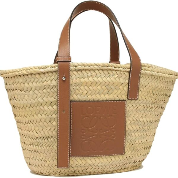 [LOEWE] handbag basket bag LOEWE 327 02 S92 2435 BASKET BAG basket ladies plain NATURAL / TAN