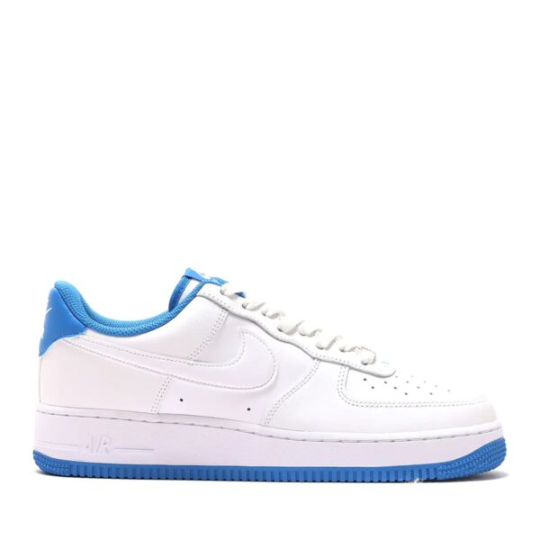 NIKE AIR FORCE 1 '07 WHITE/WHITE-LT PHOTO BLUE 22FA-I